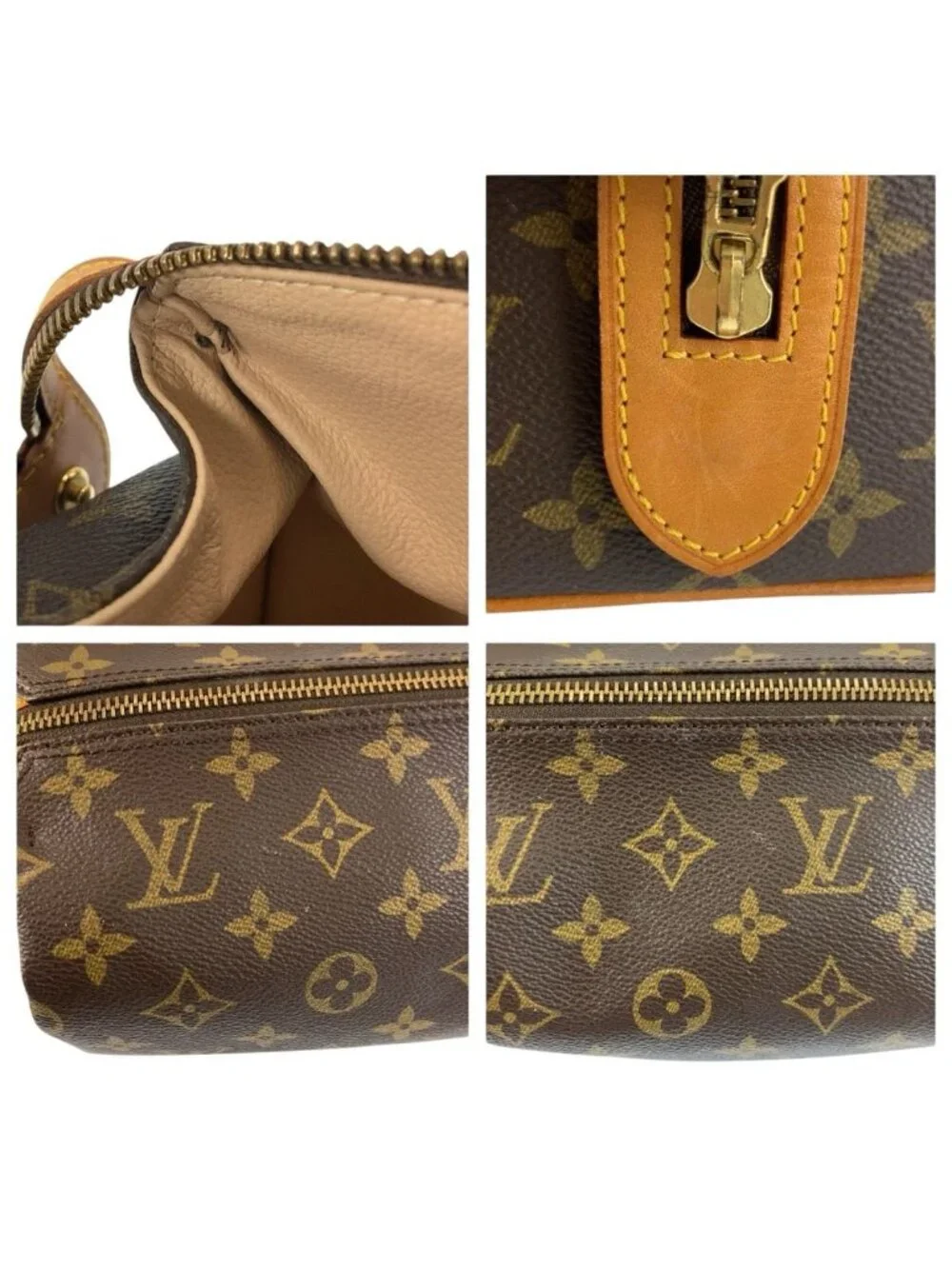 Louis Vuitton Monogram Trousse Pat Presion Brown Pouch Multi - Picture 5 of 9